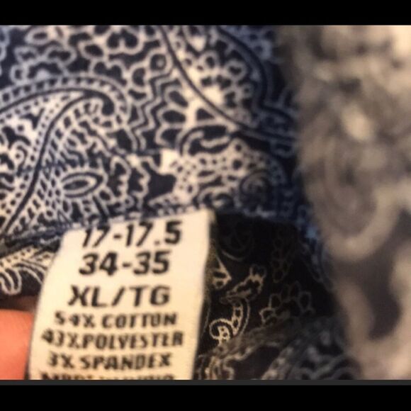 Nick Graham Everywhere XL Shirt Blue & White - Picture 7 of 7